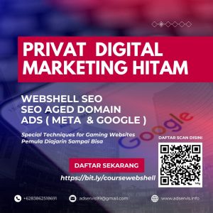 Kursus Webshell SEO Marketing Hitam