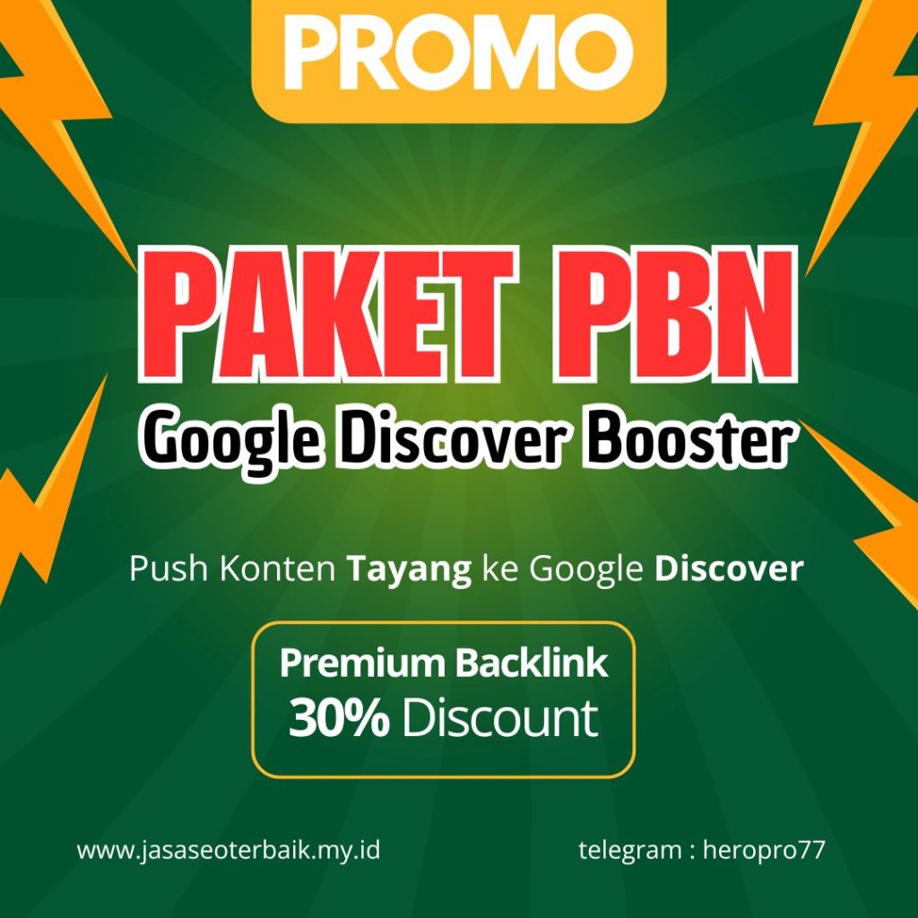Paket Jasa PBN Backlink Premium