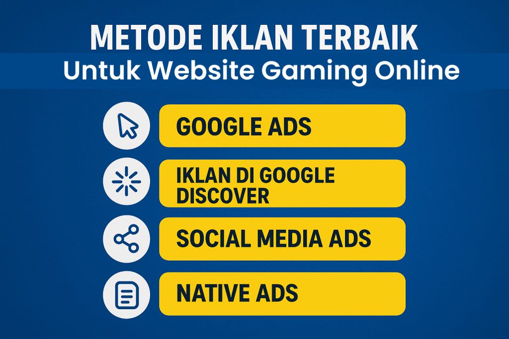 Jasa Iklan Gaming Terbaik