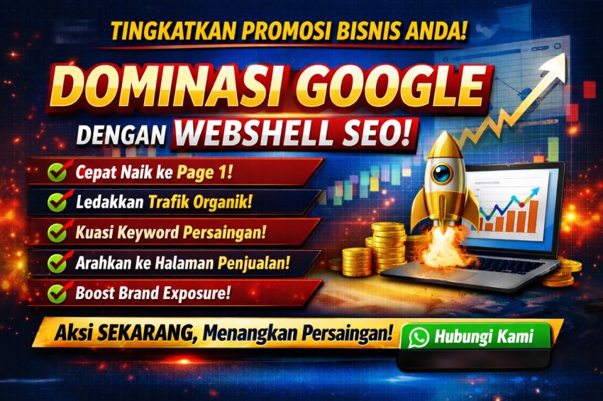 Dominasi google search SEO dengan webshell