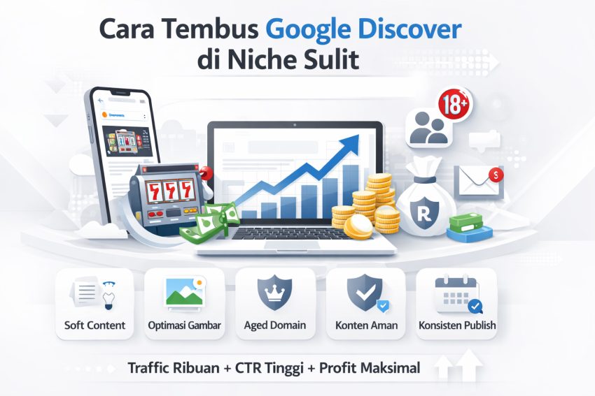 Cara cepat masuk di Google discover niche sulit atau ketat
